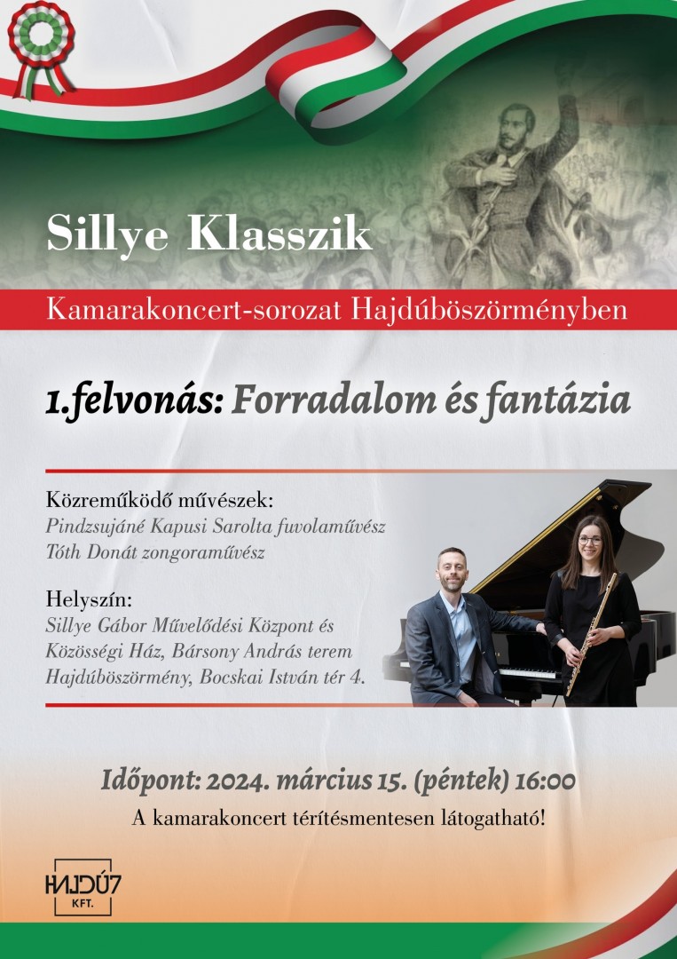 Sillye Klasszik - Kamarakoncert-sorozat Hajdúböszörményben!