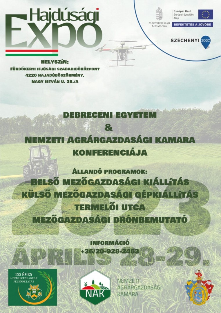 Mezőgazdasági Konferencia - regisztációs lap